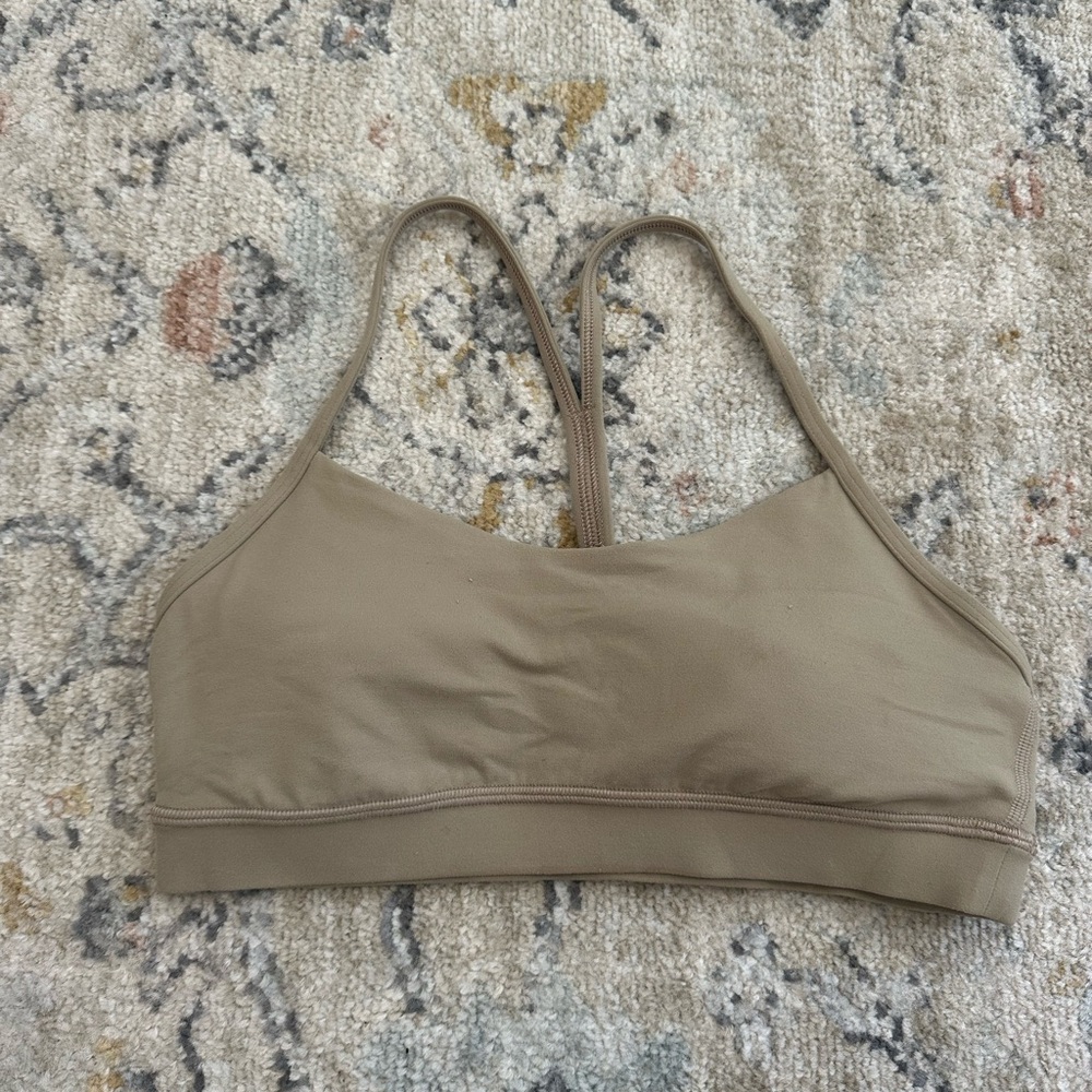 lululemon athletica Seamless Strappy Bralette - Taupe